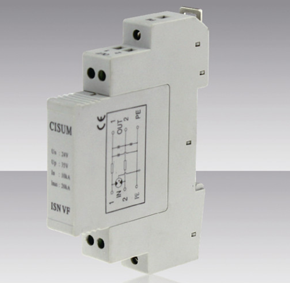 广西防雷器ISN-VF系列热插拔测控信号系统电涌保护器，信号系统防雷，广西防雷工程