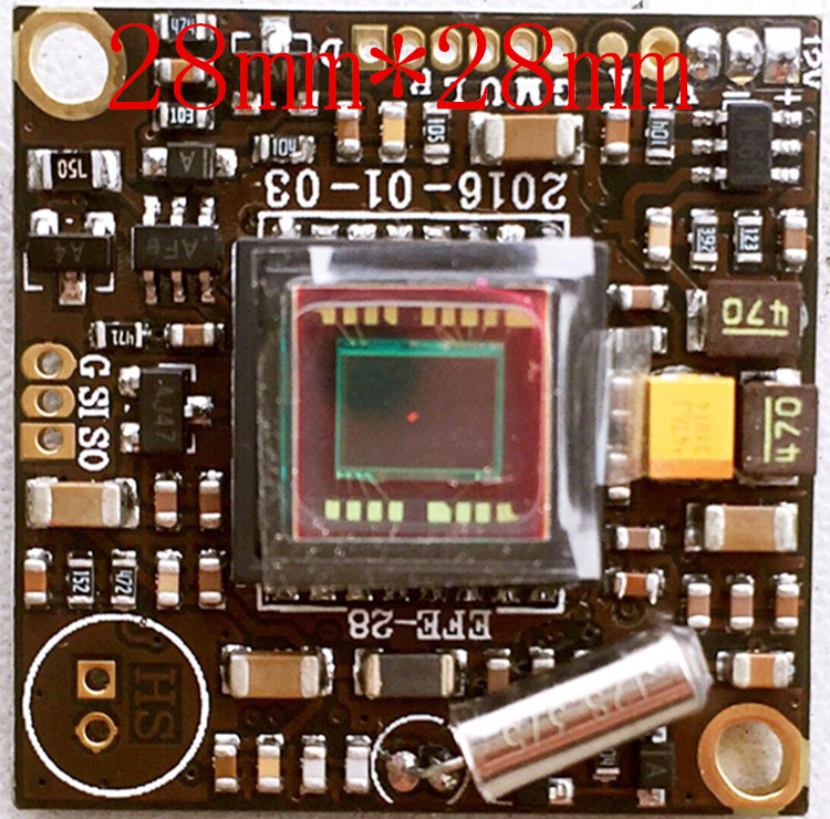 4140+811 28MM*28MM超低照度小型CCD板机