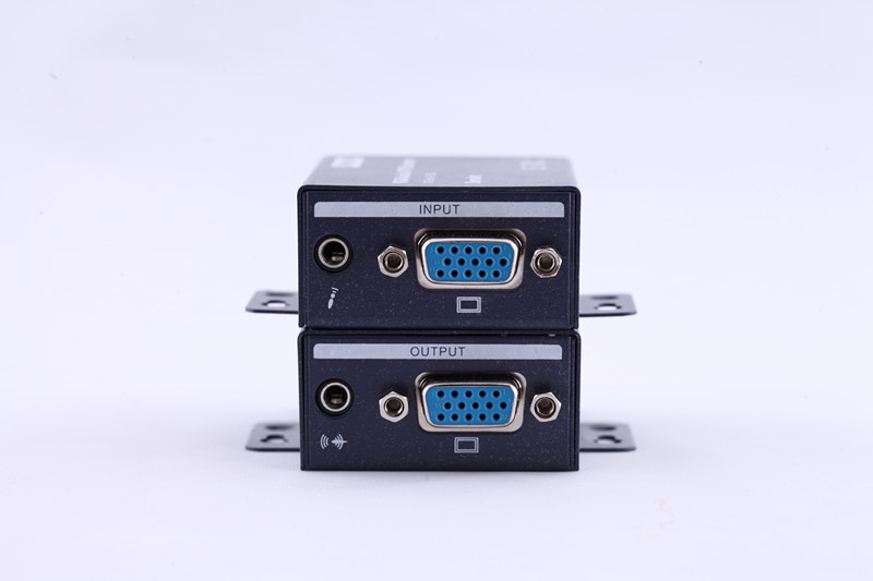 VGA双绞线传输器，网线VGA100米延长器