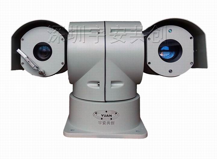 夜视350米200万无红曝网络高清激光车载云台