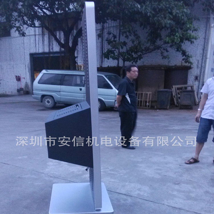 安信厂家直销47寸立式广告机/微信打印机/高清苹果外壳
