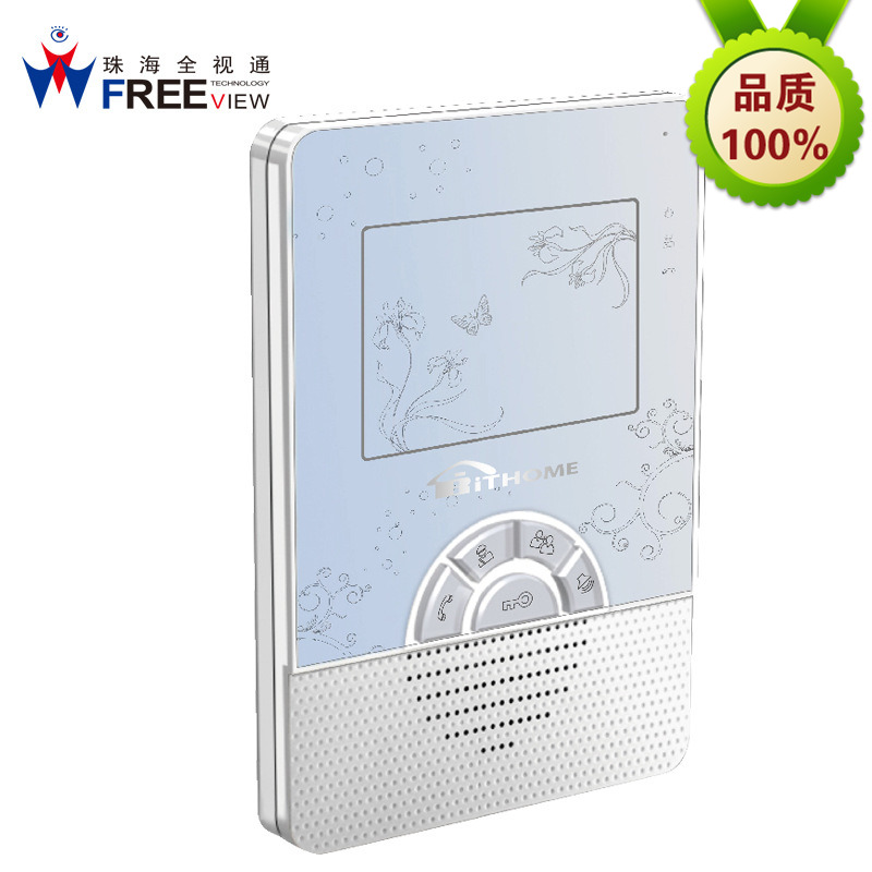 楼宇对讲系统方案 FV020 IP非可视型室内机液晶显示屏楼宇对讲设备
