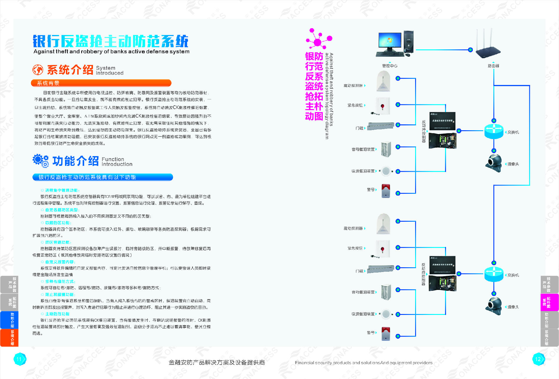 荣安银行反盗抢主动防范系统