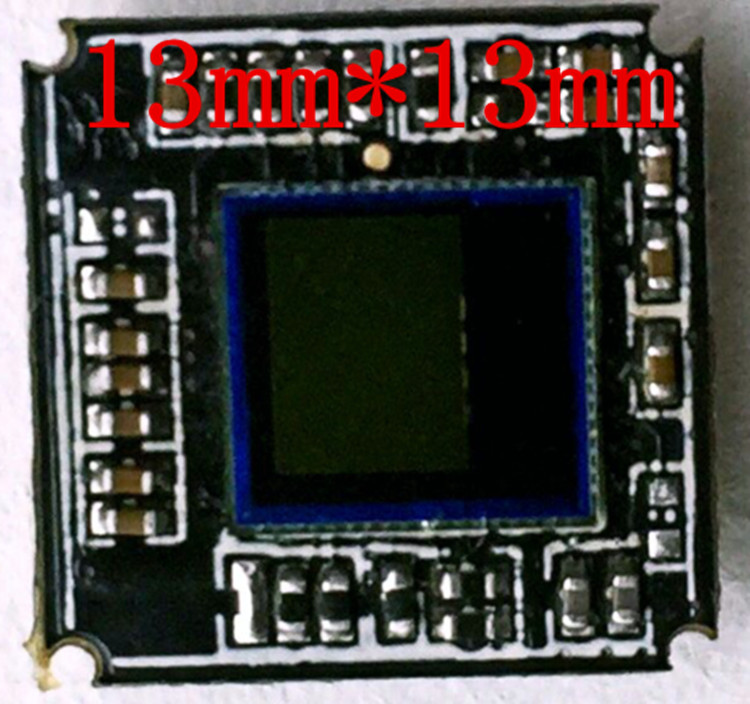 高清黑白微光级低照度600线高清CMOS摄像头模组摄像机超小