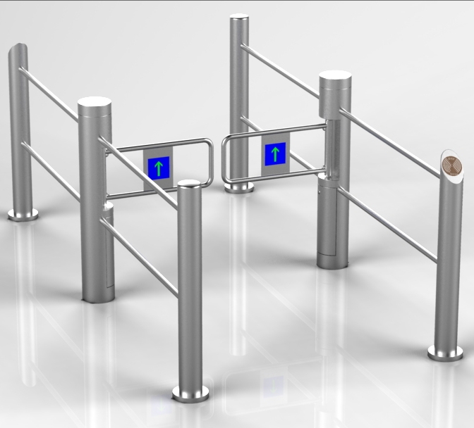 圆柱护栏摆闸
