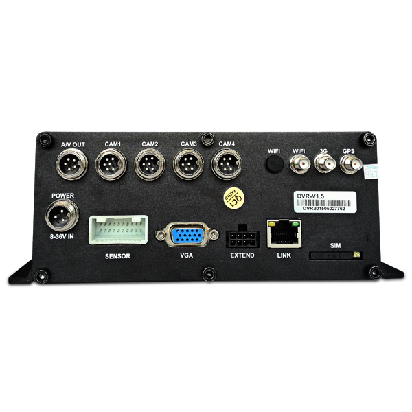 4路1080P网络高清车载硬盘录像机