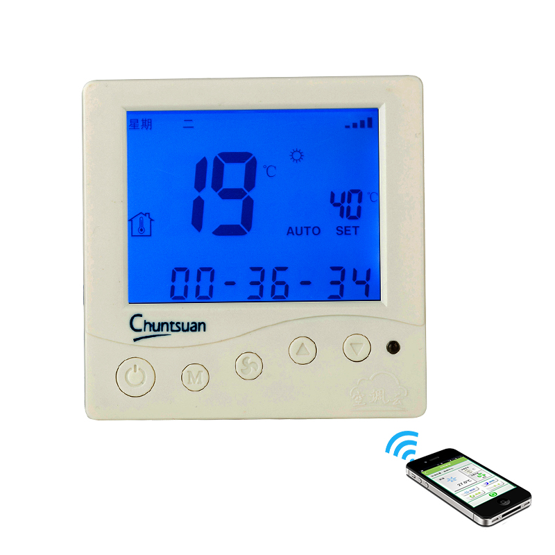 云电暖温控器电地暖温控器电采暖温控器功能和使用