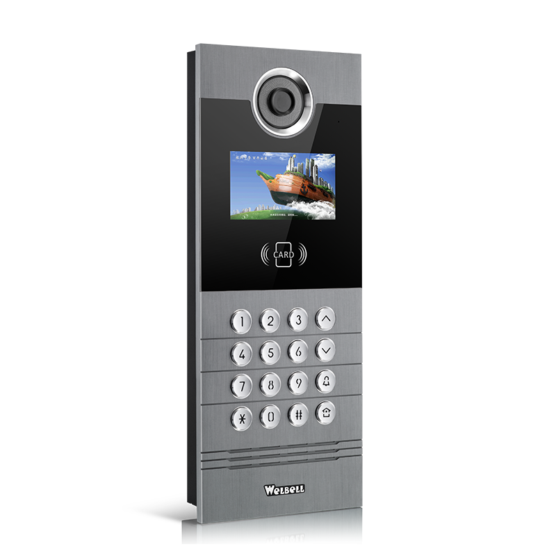 9型豪华不锈钢门口机