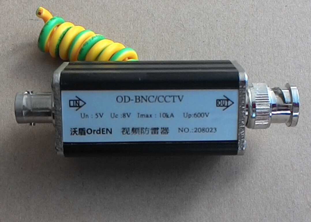 单口视频防雷器BNC接口防雷器OD-CCTV-BNC