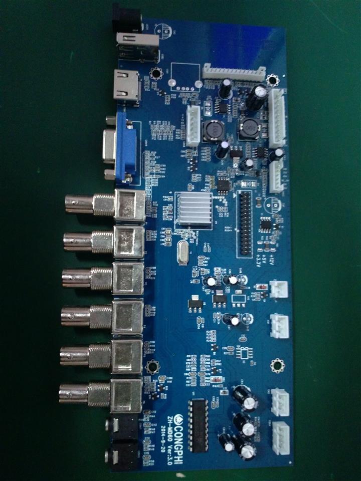 十环视讯全高清智能遥控工业级品质监视器装机专用驱动主板