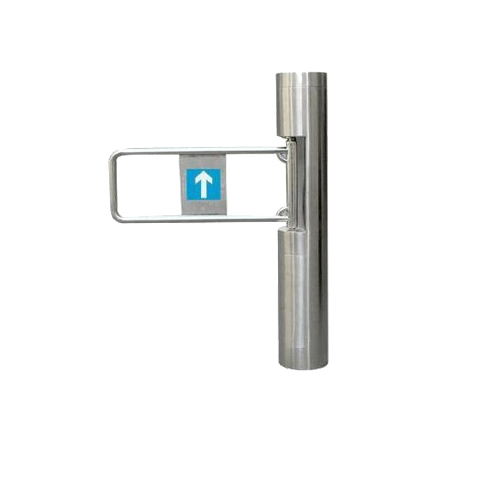   304不锈钢圆柱摆闸 超市摆闸机 红外闸机 商场摆闸