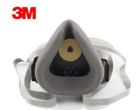 3M 3200 N95级专业防尘口罩 粉尘打磨 工业防护面罩 防极细粉尘