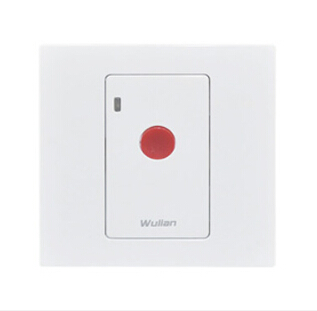陕西智能家居Wulian之墙面紧急按钮-无线智能家居品牌系统
