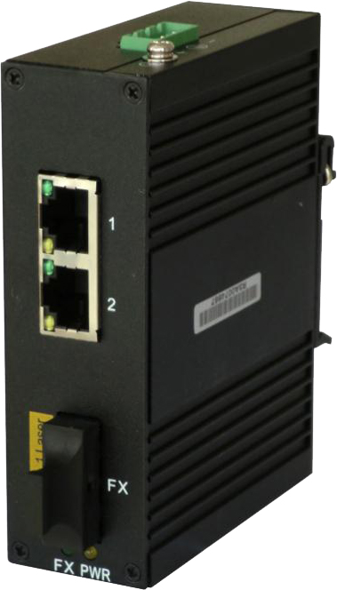 信易达IECom 212 一光两电工业交换机