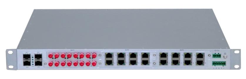 信易达IECOM 3228  24FE+4GE电力专用工业以太网交换机