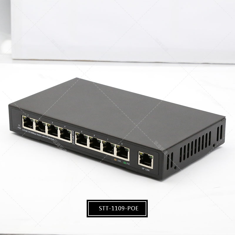 POE交换机和双绞线视频传输器