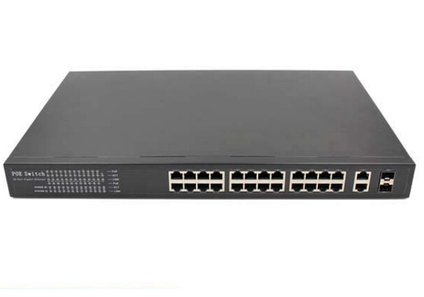 供应二十四口千兆高性能PoE交换机