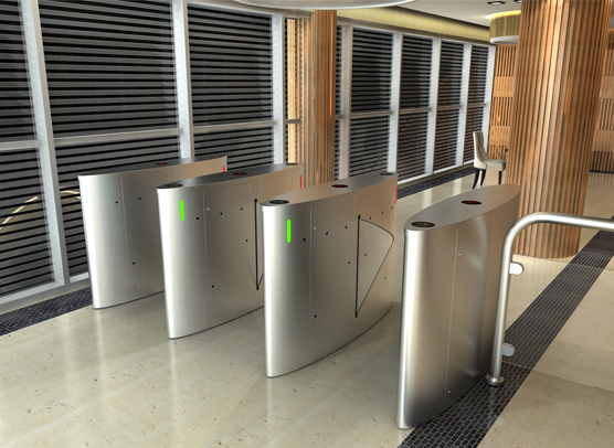 广东翼闸厂家 高档桥式翼闸 定制翼闸