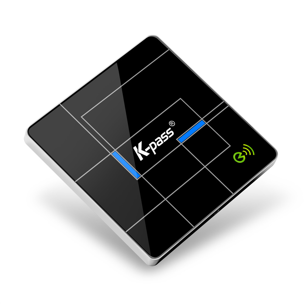 深灰银KP-6002M超薄型金属门禁IC读卡器