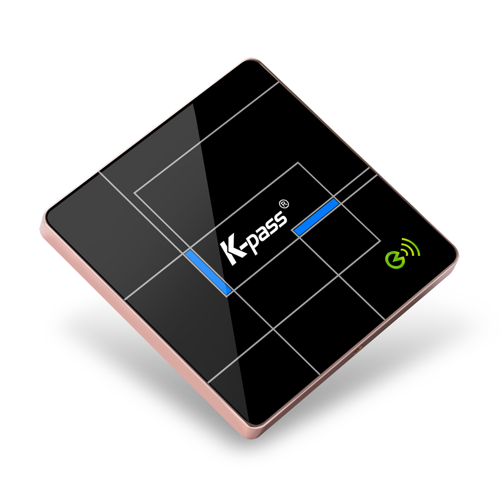 KP-6002M玫瑰金超薄型金属门禁IC读卡器