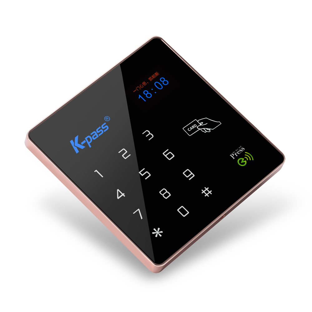 KP-6002KM玫瑰金IC超薄型金属门禁读卡器