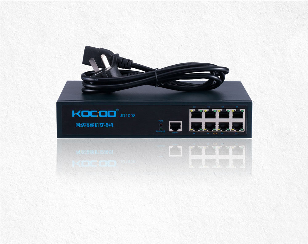 厂家直销科思达监控12V POE交换机