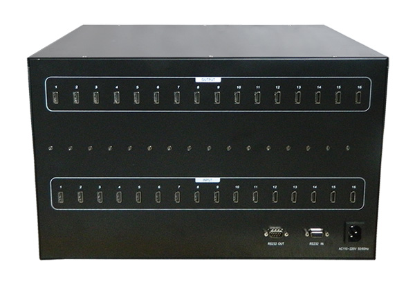 HDMI矩阵切换器16进16出,型号：MCZN HDMI1616