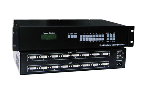 8进8出DVI矩阵切换器：MCZN DVI0808