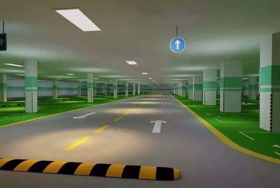 广州安银承接广州中山顺德南沙容桂大良各地区停车场车位划线工