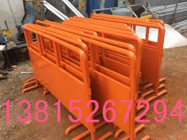 苏州厂家供应道路施工护栏，厂区隔离护栏，商场护栏