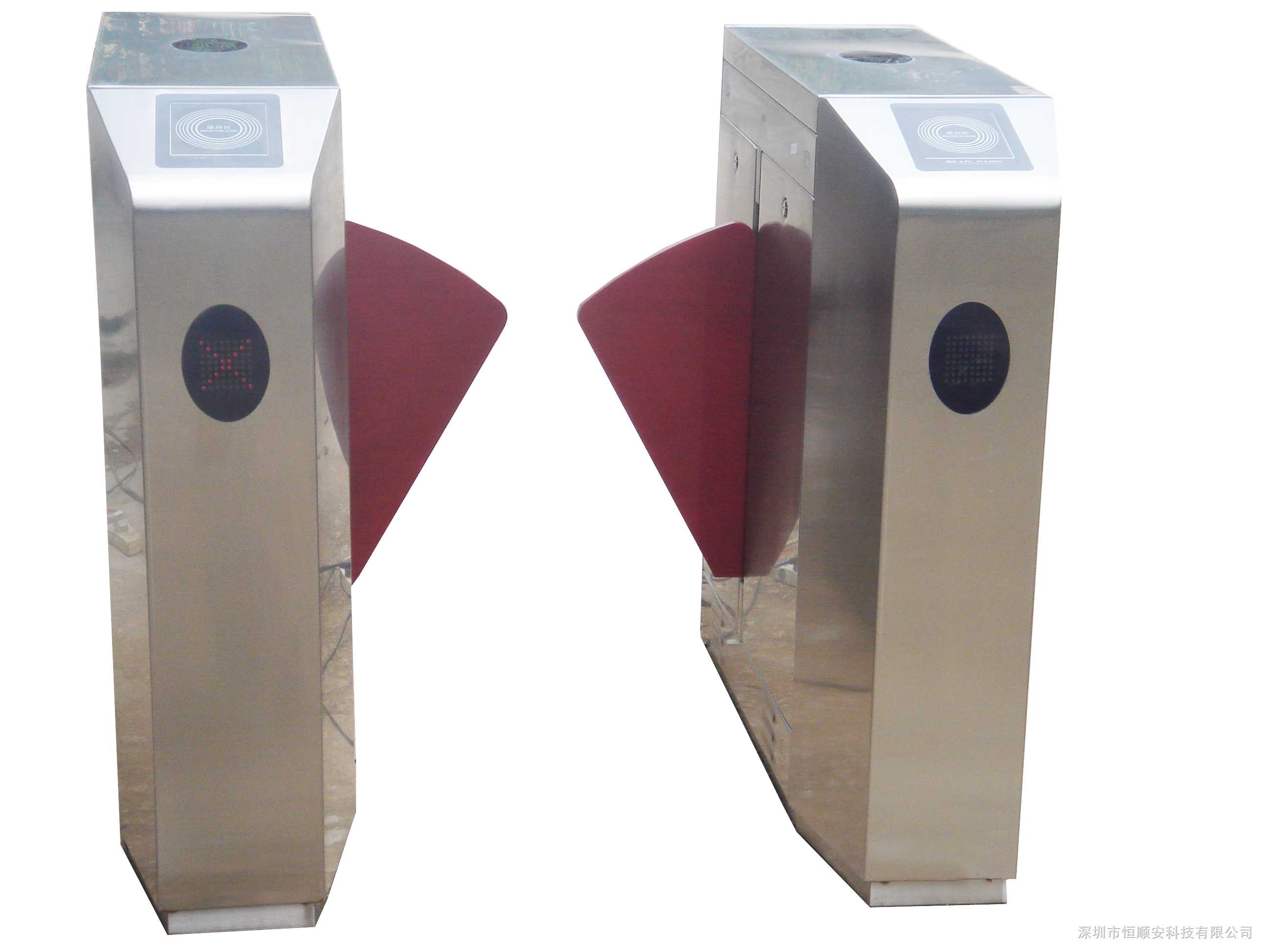 诚盛通翼闸厂家 CST-Y03豪华桥式尖角圆弧翼闸