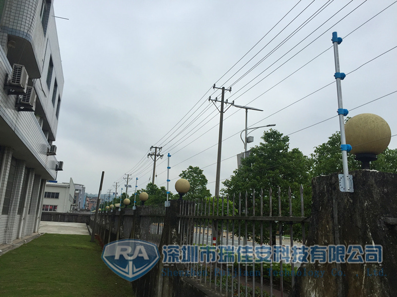 福建某粮食仓库电子围栏案例，瑞佳安厂家直供