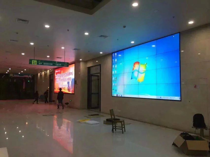 雅迅达液晶大屏幕拼接，雅迅达46寸液晶拼接大屏幕