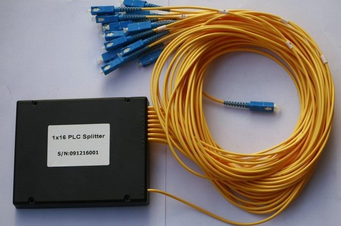 供应PLC分路器 插片式1分2 1分4 1分8分路器 盒式光分路器 1分16光纤分支器