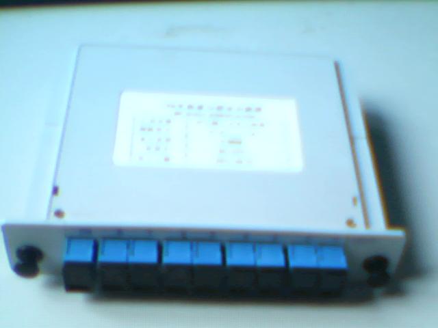 供应电信级SC接口PLC盒式1分8光分路器