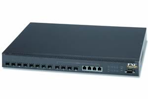 FXC9012F 12 Port 1000BASE-X +4组千兆光电复用 三层交换机