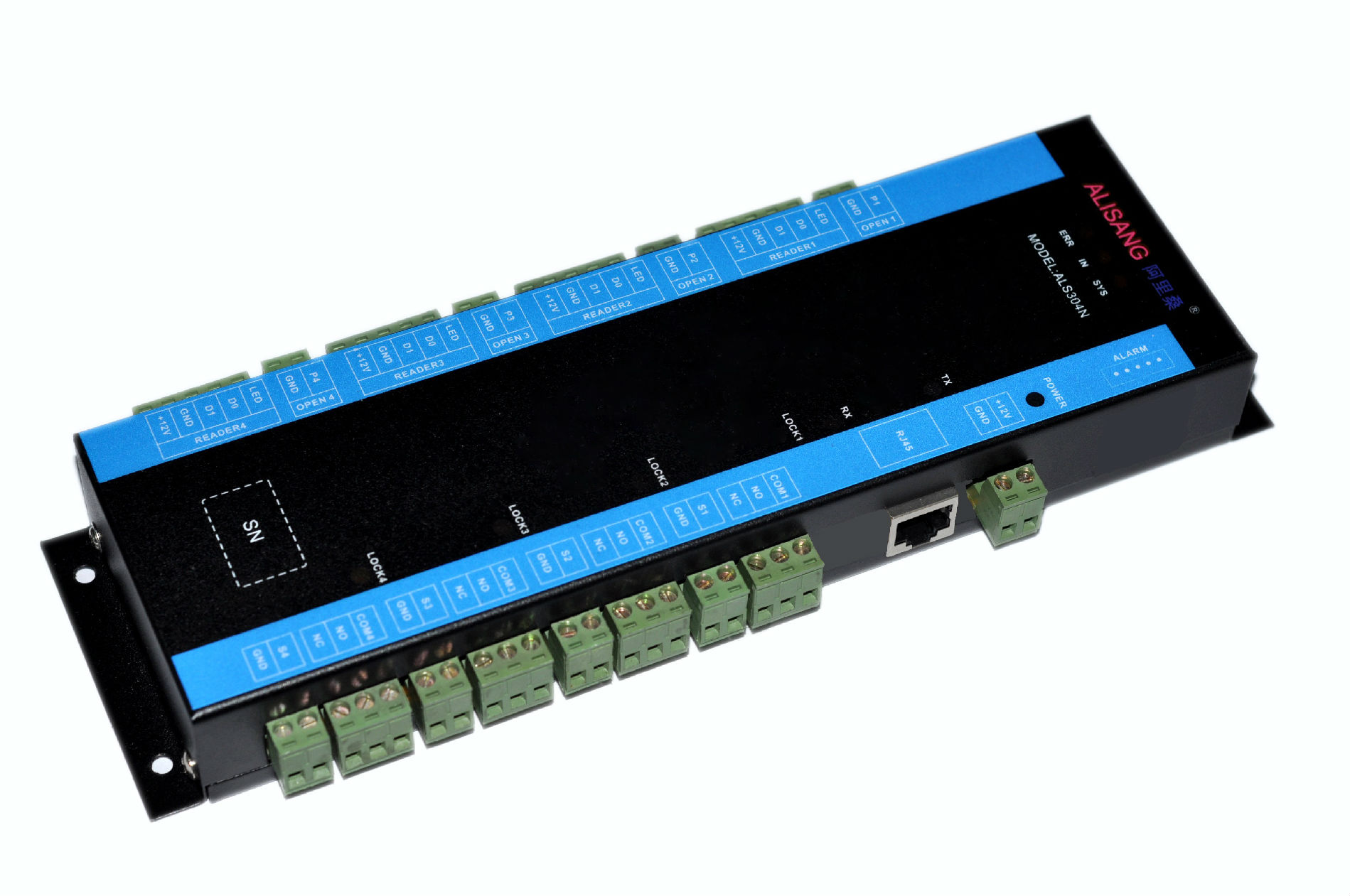 四门单向 TCP/IP网络型 门禁控制器