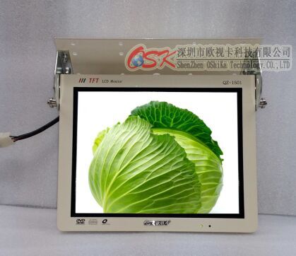 欧视卡工厂15寸车载广告机 客车高清播放器