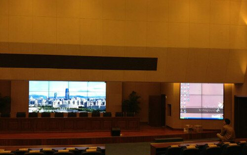 河北三星液晶拼接屏应用