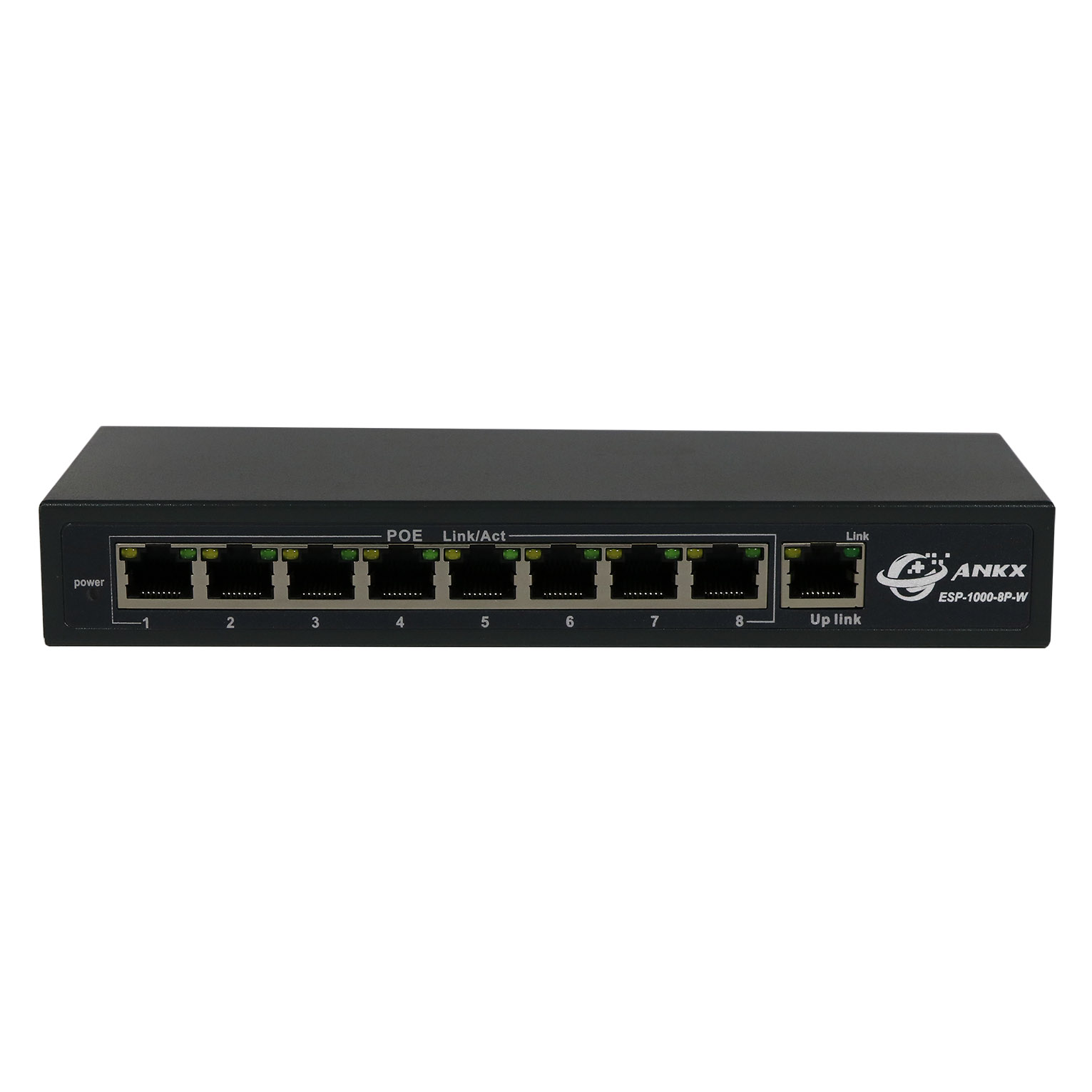 沃邦尼9口POE交换机