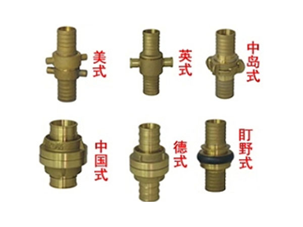 铜制消防水带接口 船用水带接口