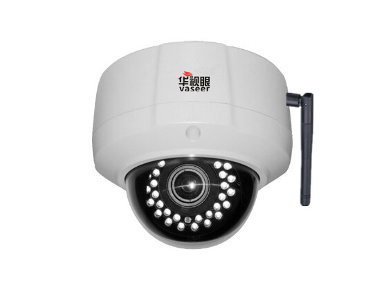 130万像素960P低照度无线高清网络红外防暴半球