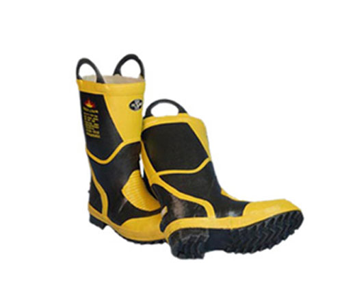 EVR耐油耐酸碱防砸消防员灭火防护胶靴