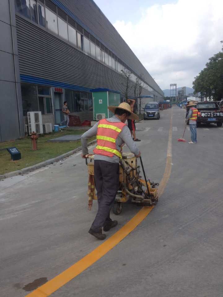 供应江门道路热熔划线工程