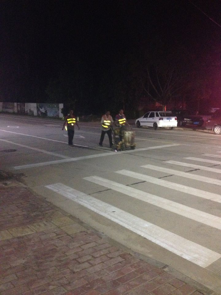 供应江门道路热熔标线厂家