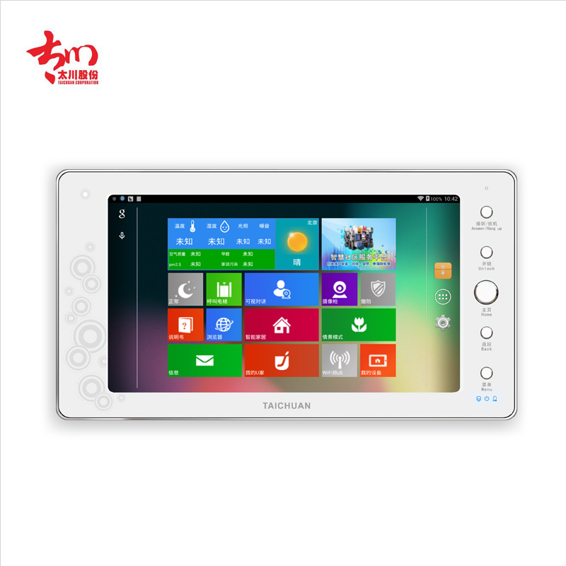 太川 TC-U9ZK-W1 数字可视对讲室内机