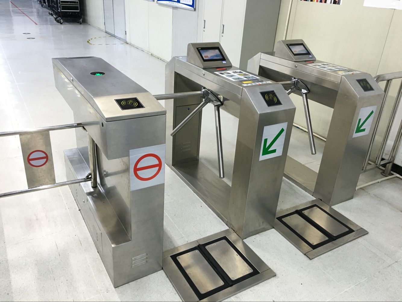 三辊闸防静电门禁系统