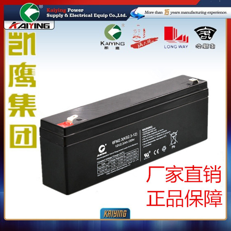 12V2.3AH医疗监护仪电池摄像机蓄电池
