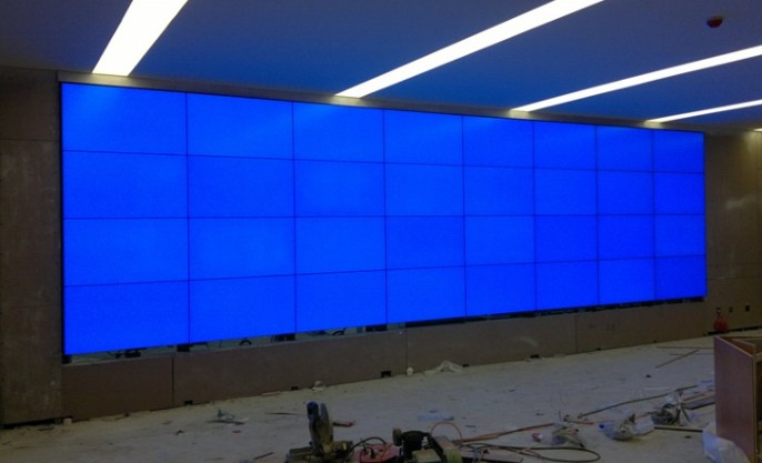 LTI460HN09裸屏壁挂五层厂家供应拼接支架