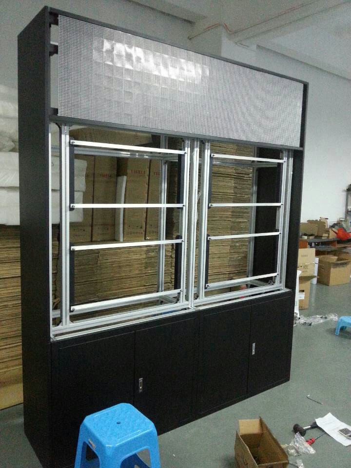 LTI460HN09落地机柜二层监护器拼接机柜